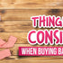 THINGS TO CONSIDER WHEN BUYING BABY CLOTHES