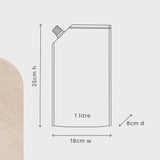 1 Ltr Wash Refill Green Pepper & Lotus