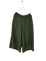 Eadie Linen Pant with Gathering Detail
