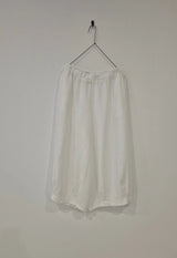 Eadie Linen Pant with Gathering Detail