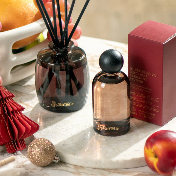 Urban Rituelle-Nectarine, Honey Blossom, Bergamot, Vetiver Scented Room & Linen Mist