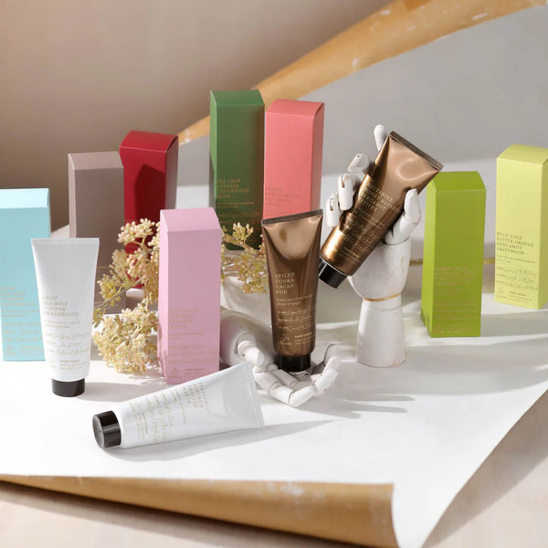 Urban Rituelle-Nectarine, Honey Blossom, Bergamot, Vetiver Scented Hand Cream