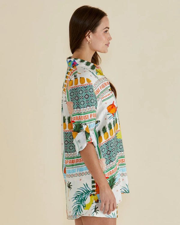 Mills Shirt - Paradise Print
