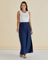 Mindy Skirt - Navy Blue