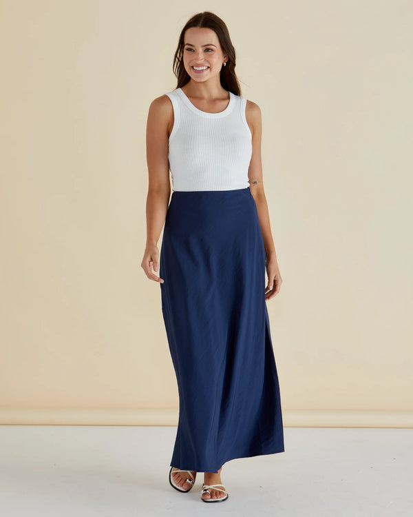 Mindy Skirt - Navy Blue