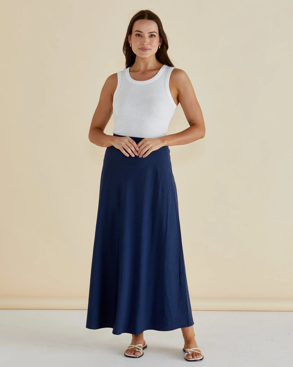 Mindy Skirt - Navy Blue