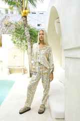 Solea Pant - Cream/ Bran