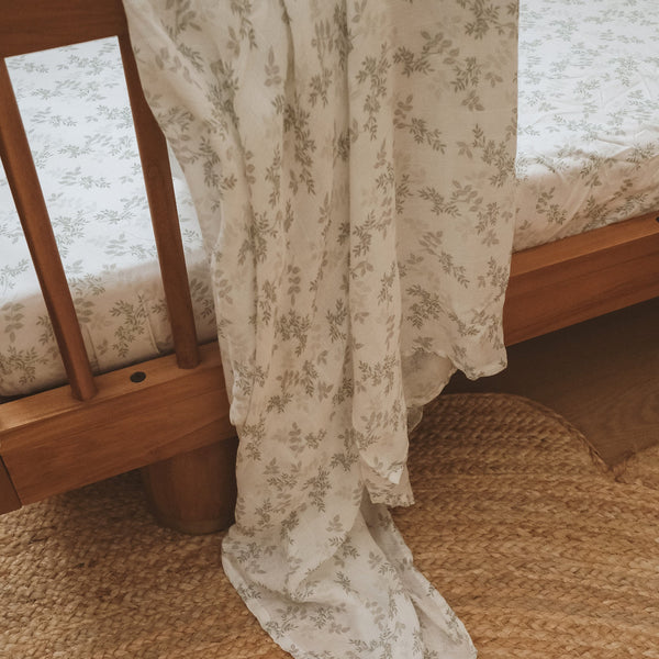 Fox & Fallow Cypress Organic Muslin Wrap Swaddle