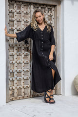 Coulisse Dress Black