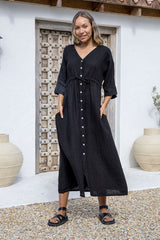 Coulisse Dress Black