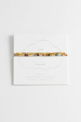 Estella Bartlett-Coco Bead And Tourmaline Double Bracelet