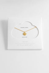 Estella Bartlett- Scallop And Heart Necklace - Gold Plated
