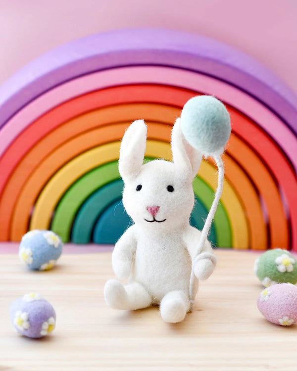 Tara Treasures-Felt Rabbit with Balloon