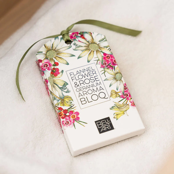 Aroma BLOQ Flannel Flower & Rose Geranium