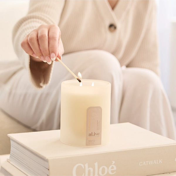 Soy candle - Apricot & Sweet Fig