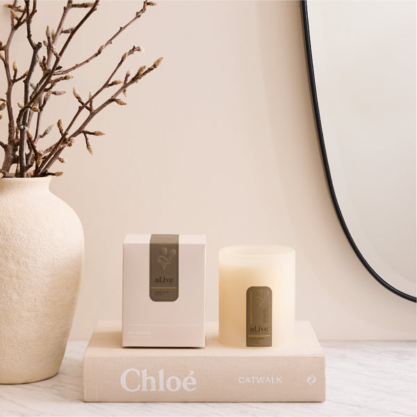 Soy candle - Green Pepper Lotus