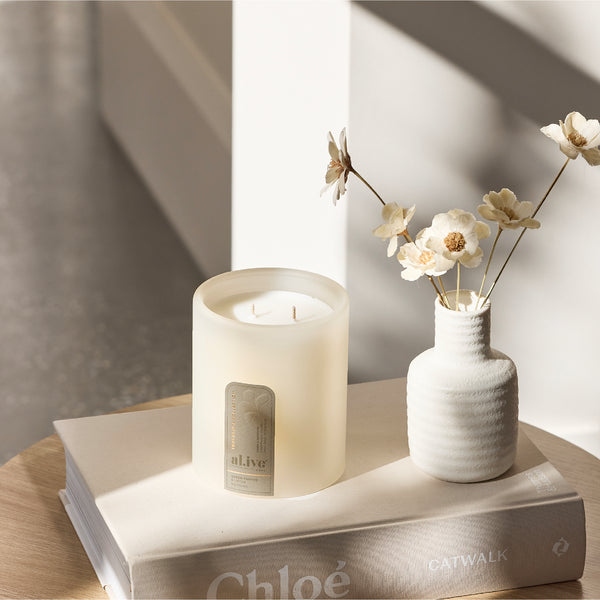 Soy candle - Green Pepper Lotus