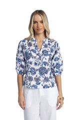 Rosa  Blouse Jardin Print