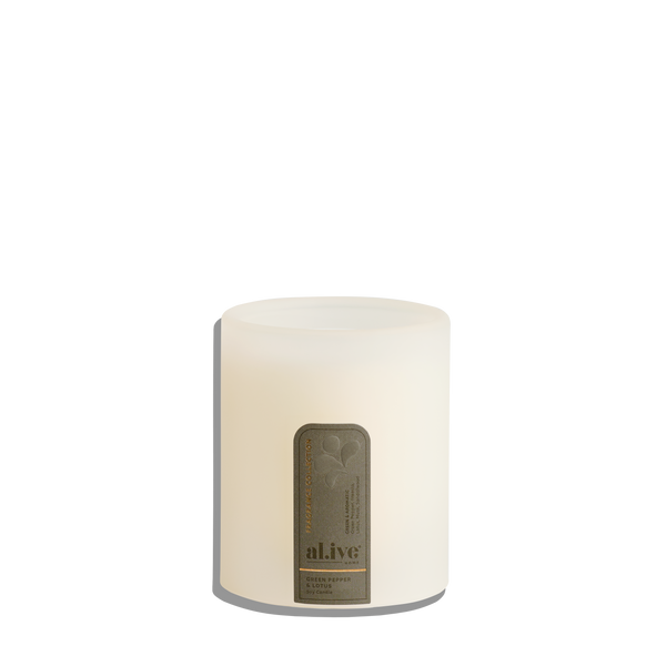 Soy candle - Green Pepper Lotus
