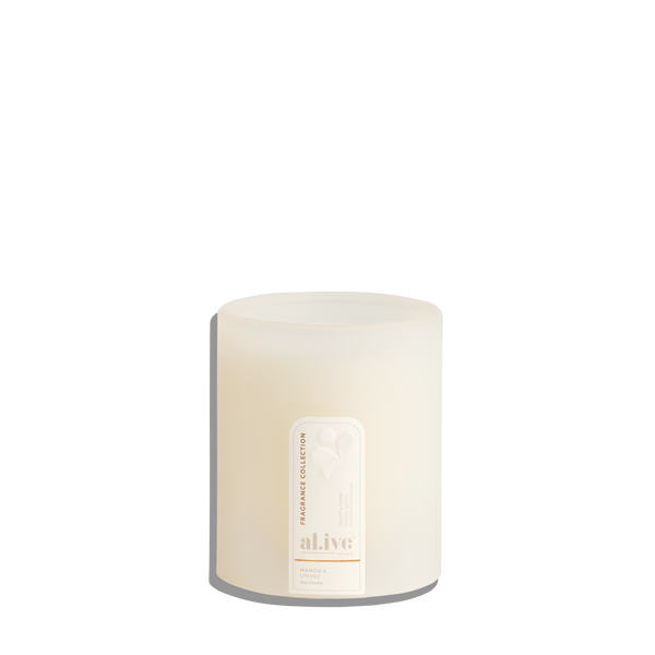 Soy candle - mango & lyche
