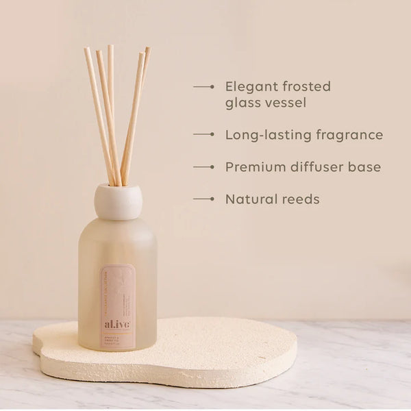 Reed diffuser-Apricot & Sweet Fig