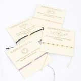 Inspiration Bracelet Silver, Black and White