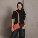 Kiara Crossbody/Clutch Orange