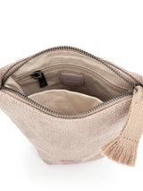Small Crossbody Bucket Bag - Dusty Pink