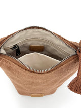 Small Crossbody Bucket Bag - Rust