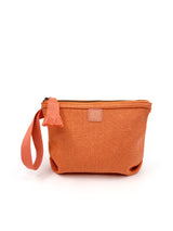 Natural Large Pouch Tangerine