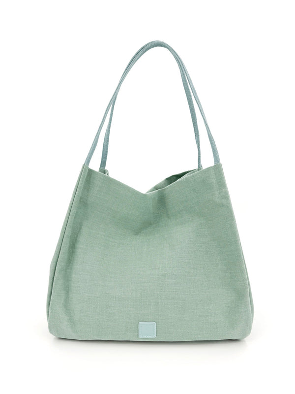 Land and Sea Tote Bag - Mint Blue