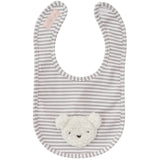 Sherpa Bear Bib Ivory
