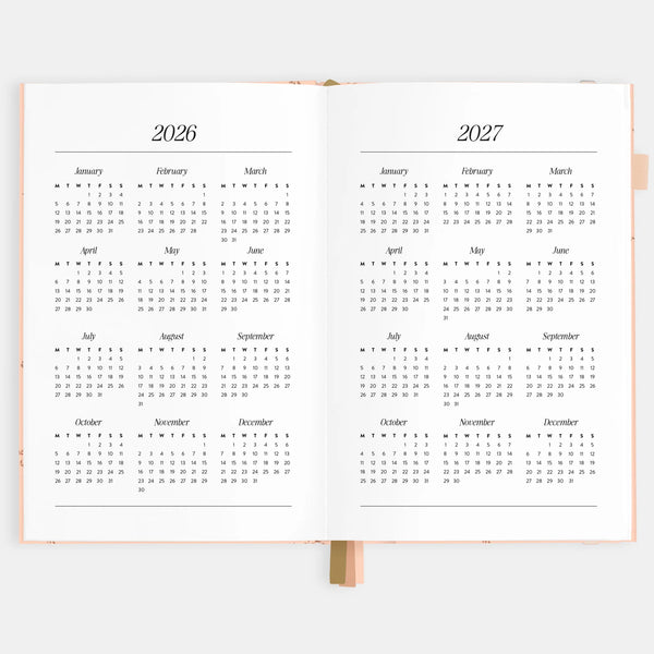 2026 A5 Vertical Planner - Wild Ruscus