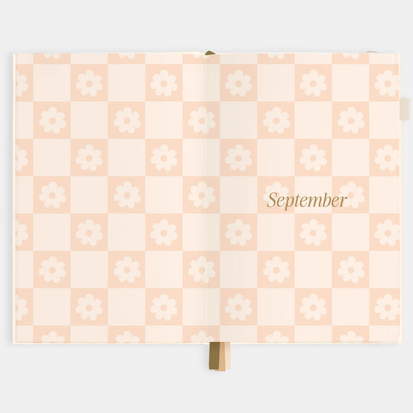 2026 A5 Vertical Planner - Creme