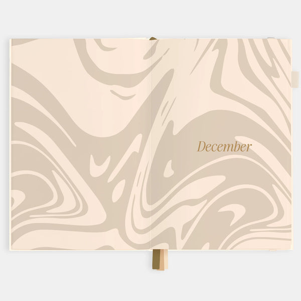 2026 A5 Vertical Planner - Creme