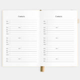 2026 A5 Vertical Planner - Creme