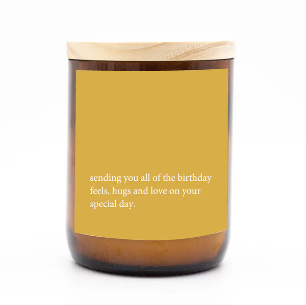 The Commonfolk  Heartfelt Candle - Birthday Feels