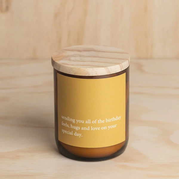 The Commonfolk  Heartfelt Candle - Birthday Feels