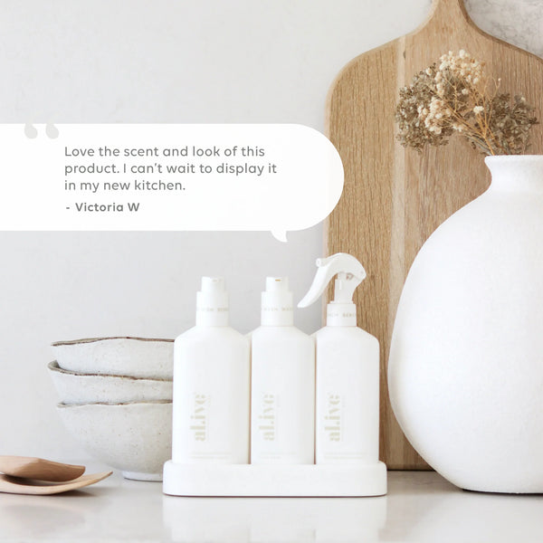 Kitchen trio - lemon myrtle & honeydew