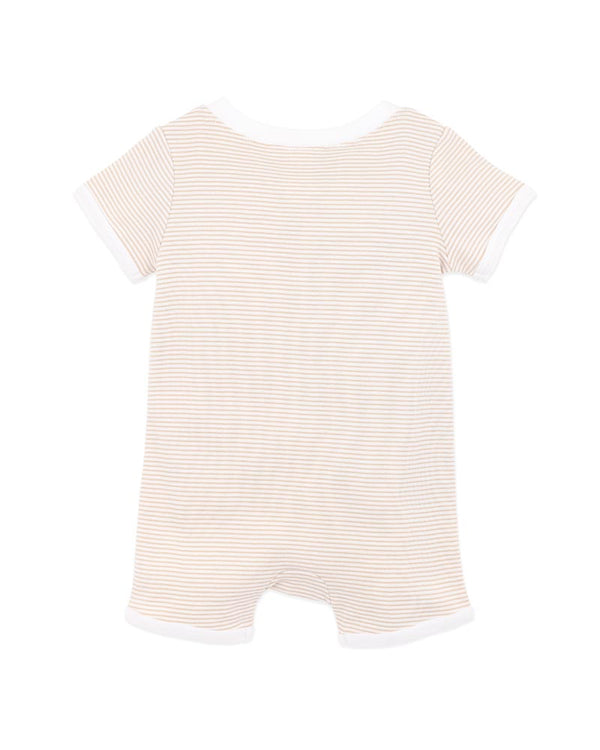 BILLIE GIRAFFE ORGANIC  ZIPSUIT