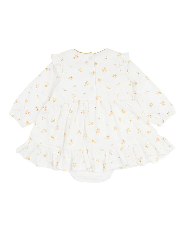 BAILEY FLORAL PRINT OVERLAY DRESS
