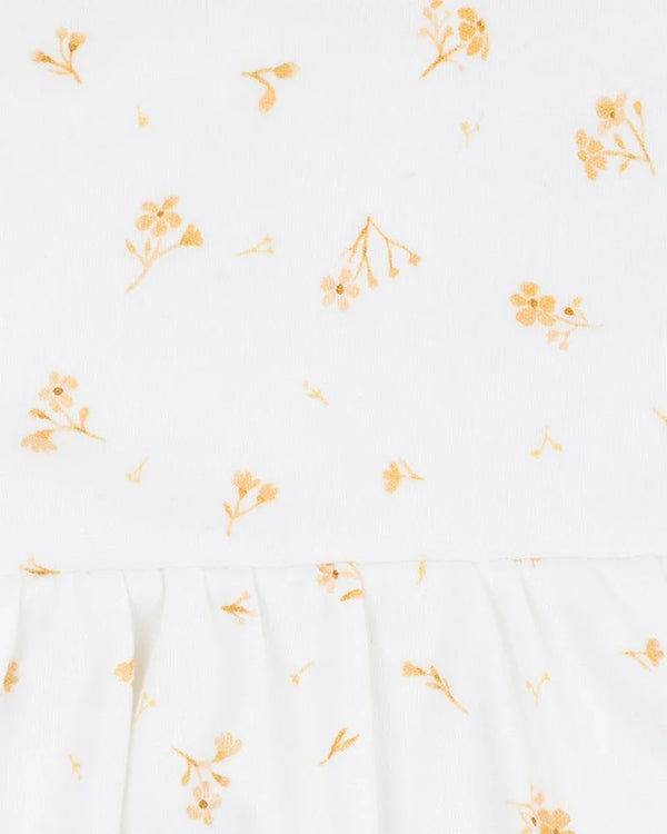 BAILEY FLORAL PRINT OVERLAY DRESS