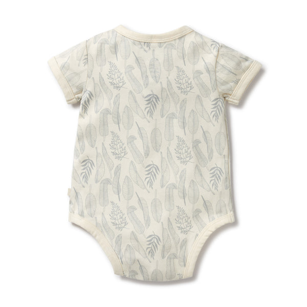 Forever Ferns organic pointelle bodysuit