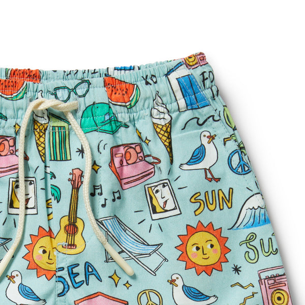 Sun Surf & Sea Swim Board Short