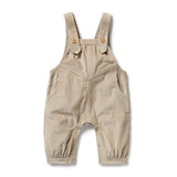 Sand Organic Cord Overall