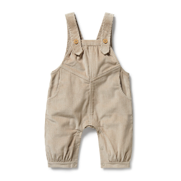 Sand Organic Cord Overall