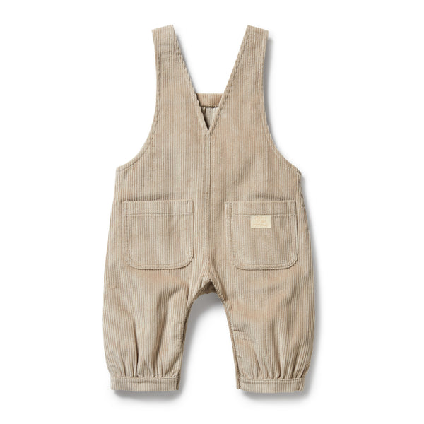 Sand Organic Cord Overall
