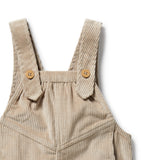 Sand Organic Cord Overall