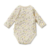 Bella Floral Organic Bodysuit