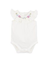 ZARA FRILL YOKE BODYSUIT
